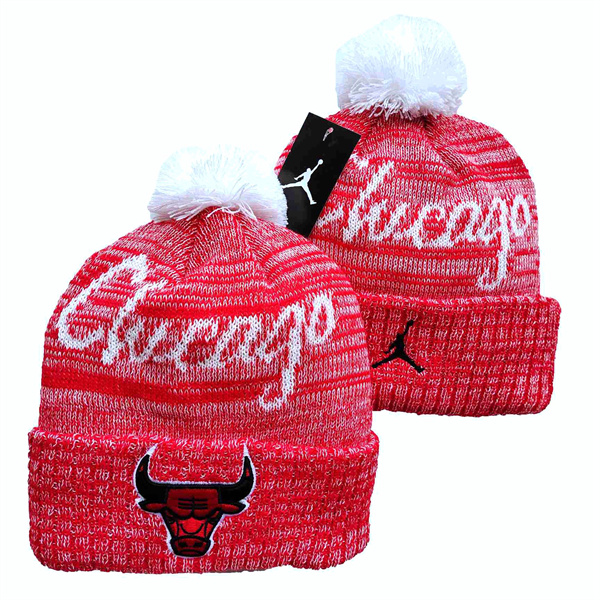Chicago Bulls Knit Hats 076